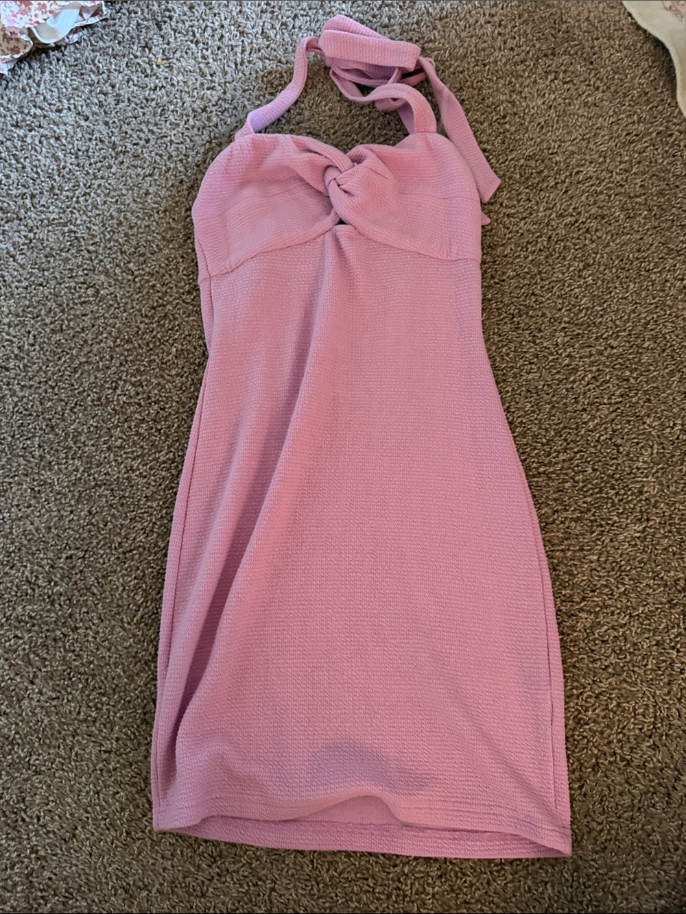 Purple Knit Lizard Thicket Dress